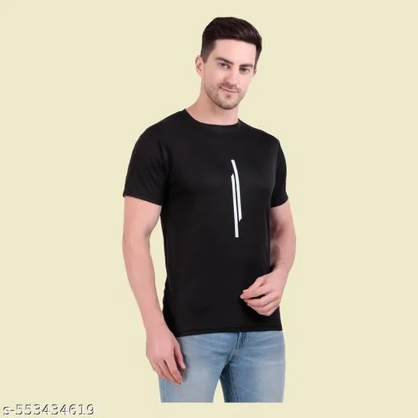 Multicolour_Poly_Cotton_Casual_Wear_T-Shirt_For_Men_Pack_Of_4