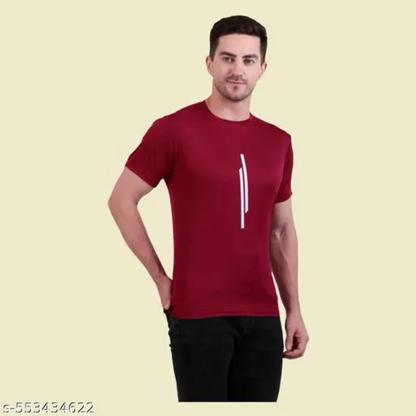Multicolour_Polyester_Casual_Wear_T-Shirt_For_Men_Pack_Of_4