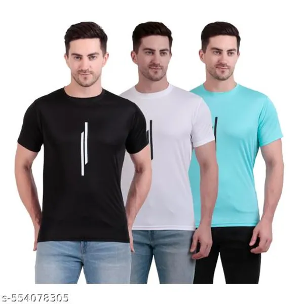 Multicolour_Polyester_Casual_Wear_T-Shirt_For_Men_Pack_Of_3