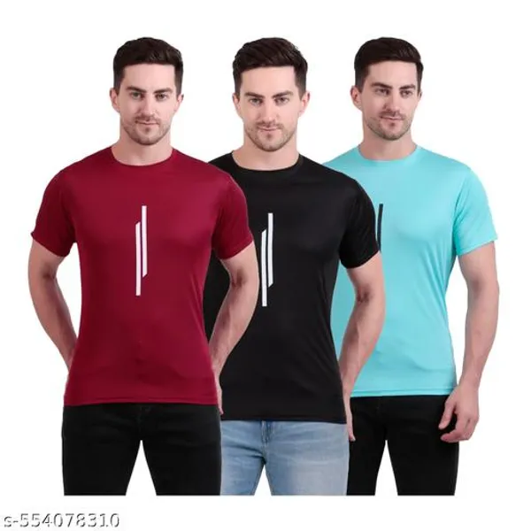 Multicolour_Polyester_Casual_Wear_T-Shirt_For_Men_Pack_Of_3