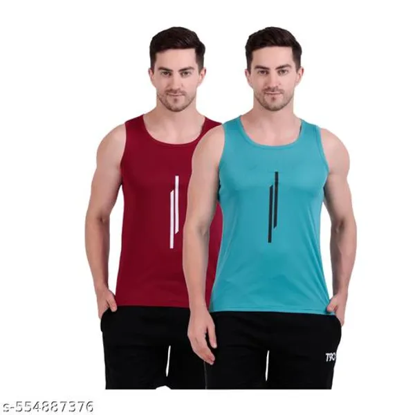 Multicolour_Polyester_Casual_Wear_T-Shirt_For_Men_Pack_Of_2
