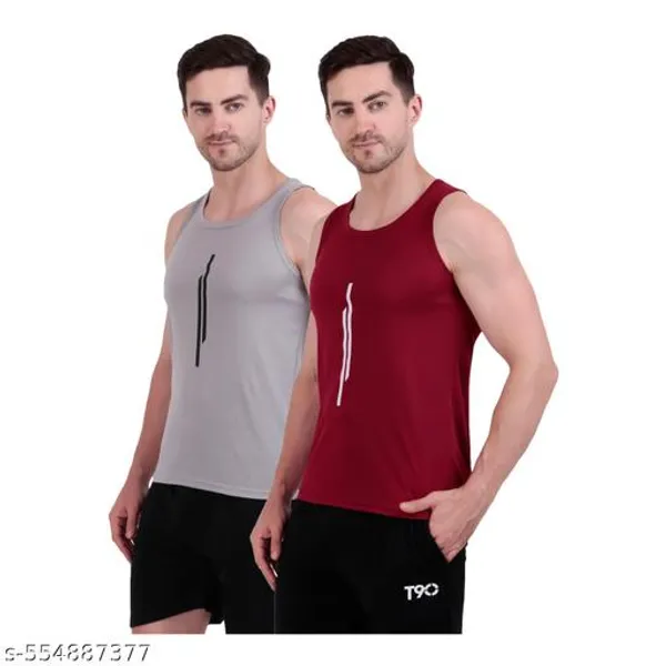 Multicolour_Polyester_Casual_Wear_T-Shirt_For_Men_Pack_Of_2