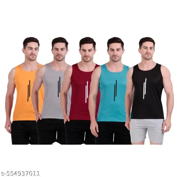 Multicolour_Polyester_Casual_Wear_T-Shirt_For_Men_Pack_Of_5