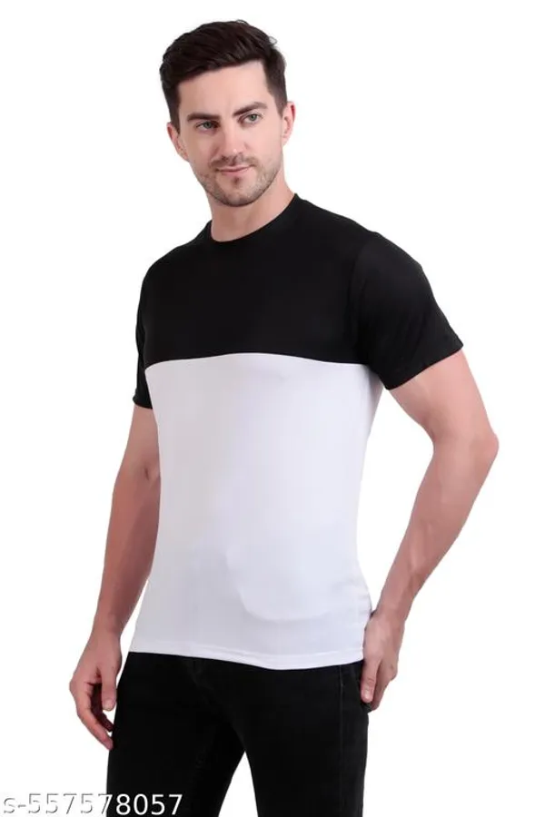 Multicolour_Polyester_Casual_Wear_T-Shirt_For_Men_Pack_Of_2