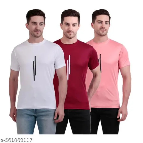 Multicolour_Polyester_Casual_Wear_T-Shirt_For_Men_Pack_Of_3