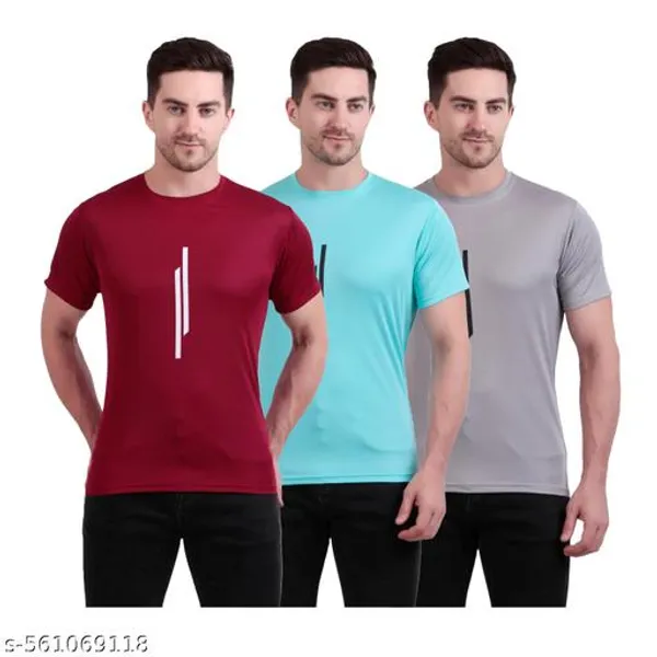 Multicolour_Polyester_Casual_Wear_T-Shirt_For_Men_Pack_Of_3