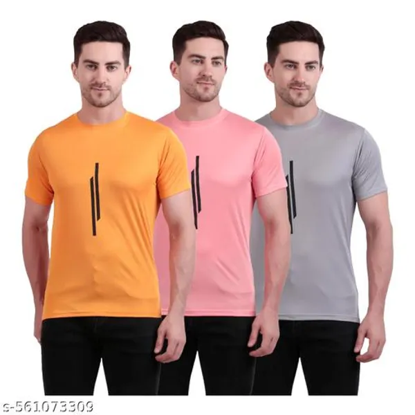 Multicolour_Polyester_Casual_Wear_T-Shirt_For_Men_Pack_Of_3