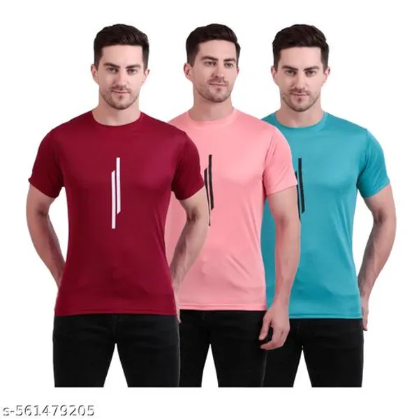 Multicolour_Polyester_Casual_Wear_T-Shirt_For_Men_Pack_Of_3