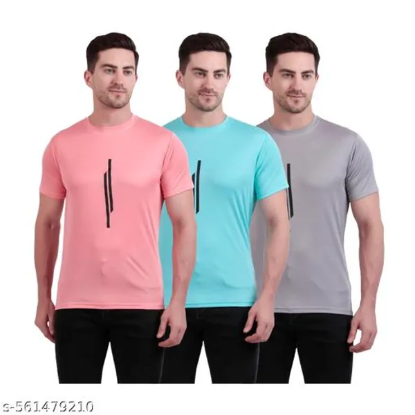 Multicolour_Polyester_Casual_Wear_T-Shirt_For_Men_Pack_Of_3