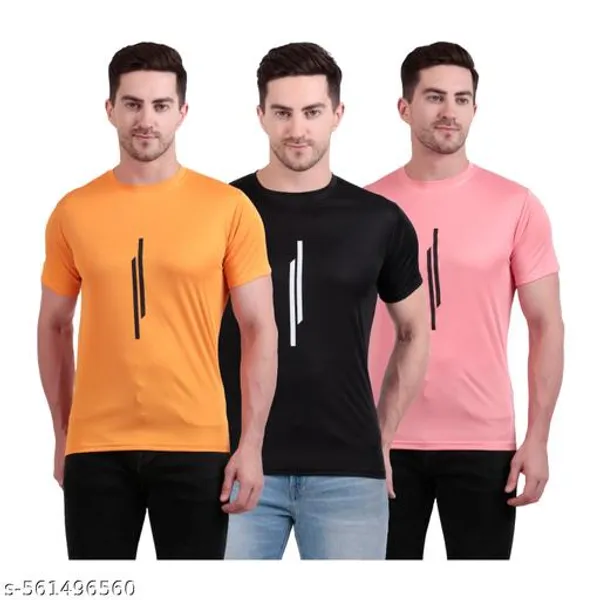Multicolour_Polyester_Casual_Wear_T-Shirt_For_Men_Pack_Of_3