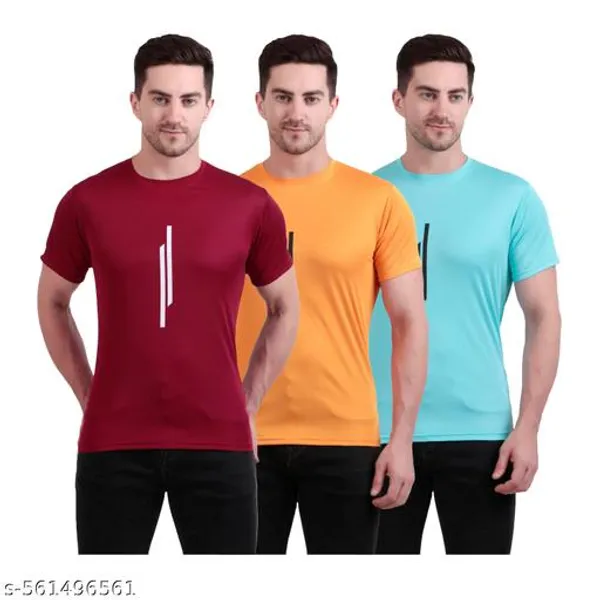 Multicolour_Polyester_Casual_Wear_T-Shirt_For_Men_Pack_Of_3