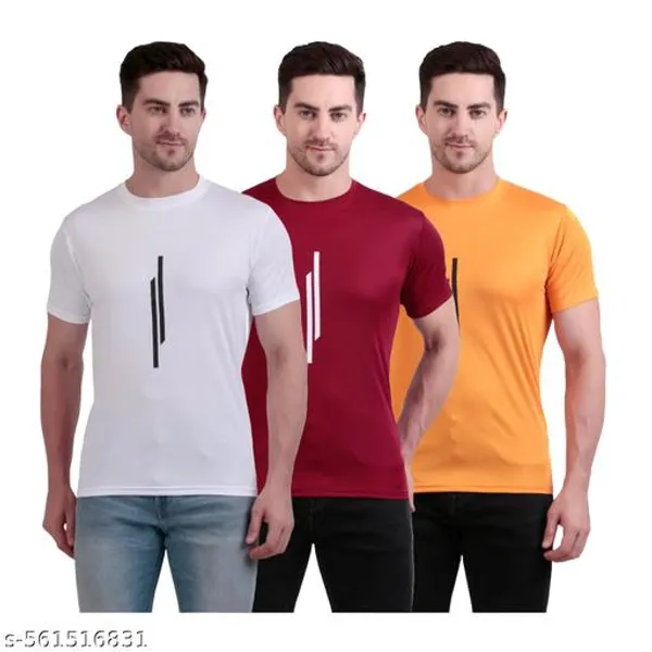 Multicolour_Polyester_Casual_Wear_T-Shirt_For_Men_Pack_Of_3