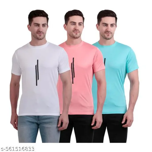 Multicolour_Polyester_Casual_Wear_T-Shirt_For_Men_Pack_Of_3