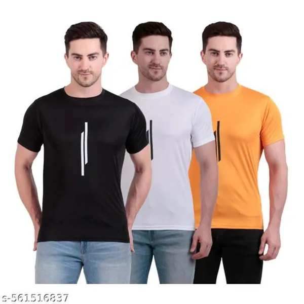 Multicolour_Polyester_Casual_Wear_T-Shirt_For_Men_Pack_Of_3