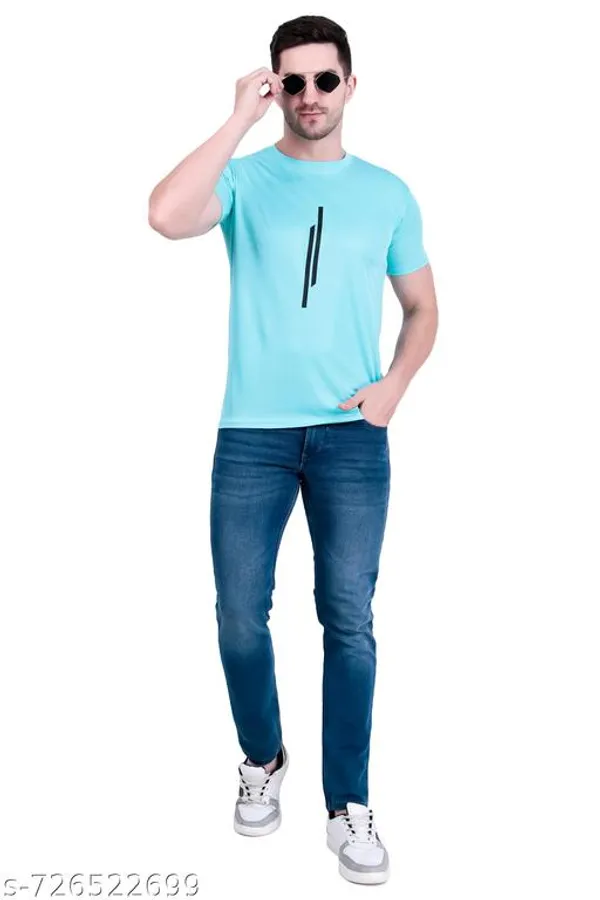Multicolour_Polyester_Casual_Wear_T-Shirt_For_Men_Pack_Of_4