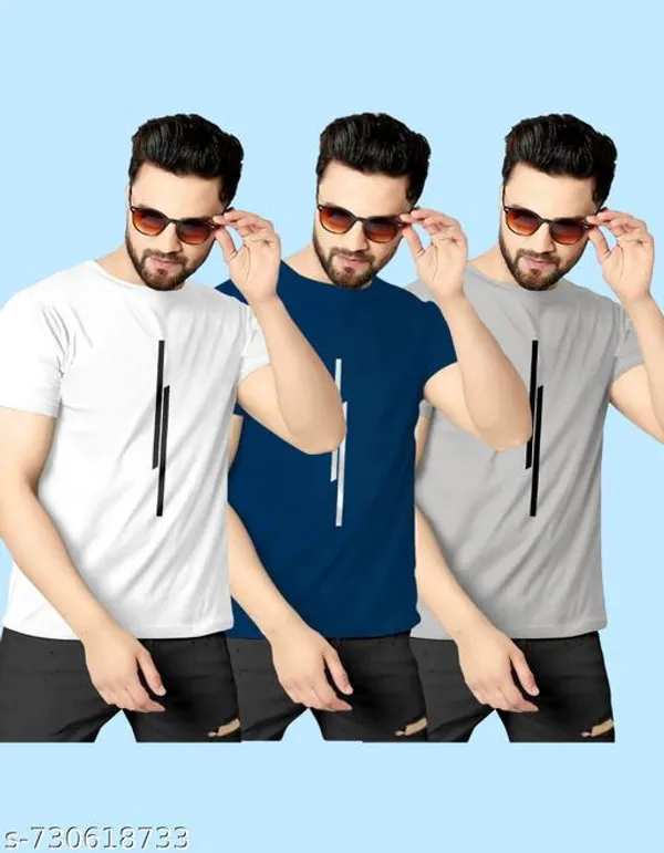 Multicolour_Polyester_Casual_Wear_T-Shirt_For_Men_Pack_Of_3