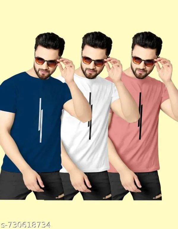 Multicolour_Polyester_Casual_Wear_T-Shirt_For_Men_Pack_Of_3