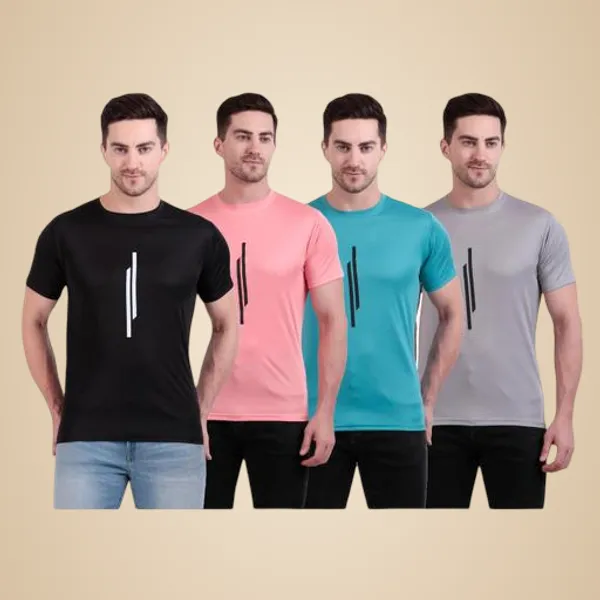 Multicolor_Polyester_Casual_Wear_T-Shirt_For_Men_Pack_Of_4