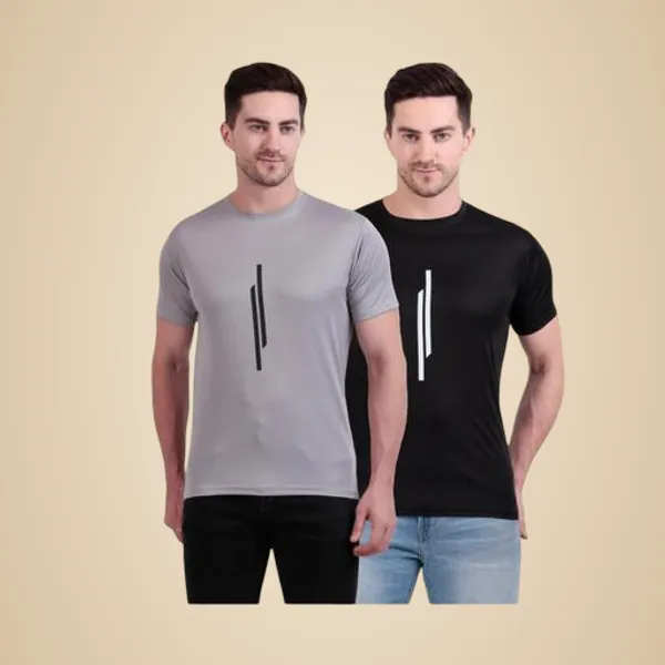 Multicolour_Polyester_Casual_Wear_T-Shirt_For_Men_Pack_Of_2