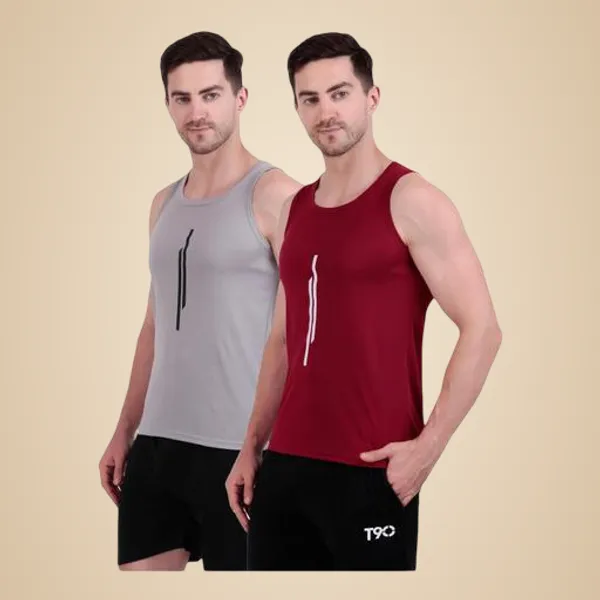 Multicolour_Polyester_Casual_Wear_T-Shirt_For_Men_Pack_Of_2