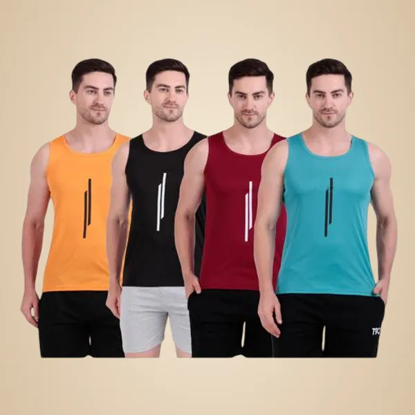 Multicolour_Polyester_Casual_Wear_T-Shirt_For_Men_Pack_Of_4