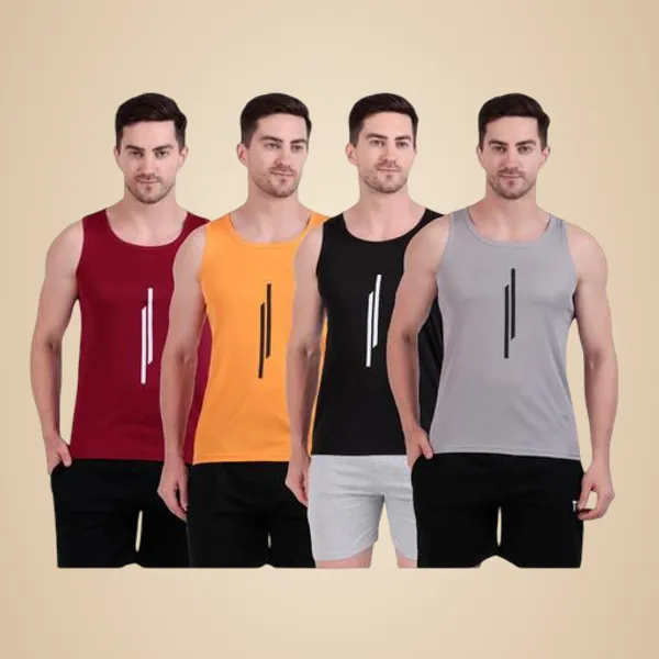 Multicolour_Polyester_Casual_Wear_T-Shirt_For_Men_Pack_Of_4