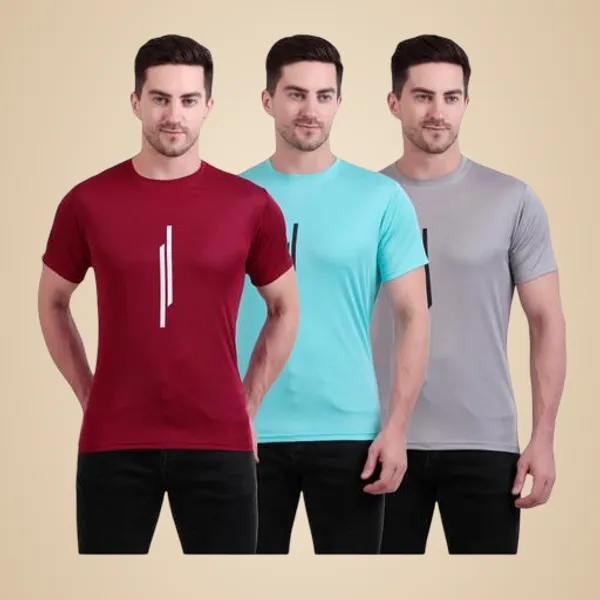 Multicolour_Polyester_Casual_Wear_T-Shirt_For_Men_Pack_Of_3