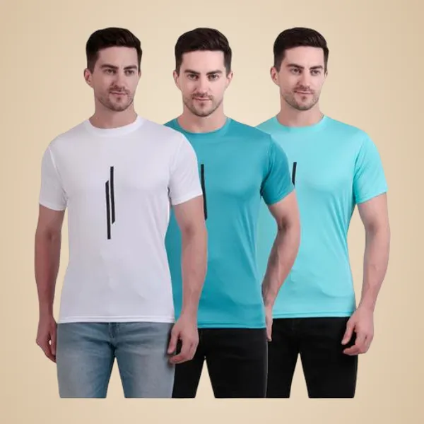 Multicolour_Polyester_Casual_Wear_T-Shirt_For_Men_Pack_Of_3