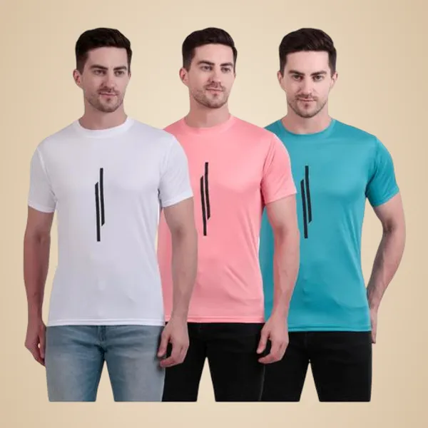 Multicolour_Polyester_Casual_Wear_T-Shirt_For_Men_Pack_Of_3