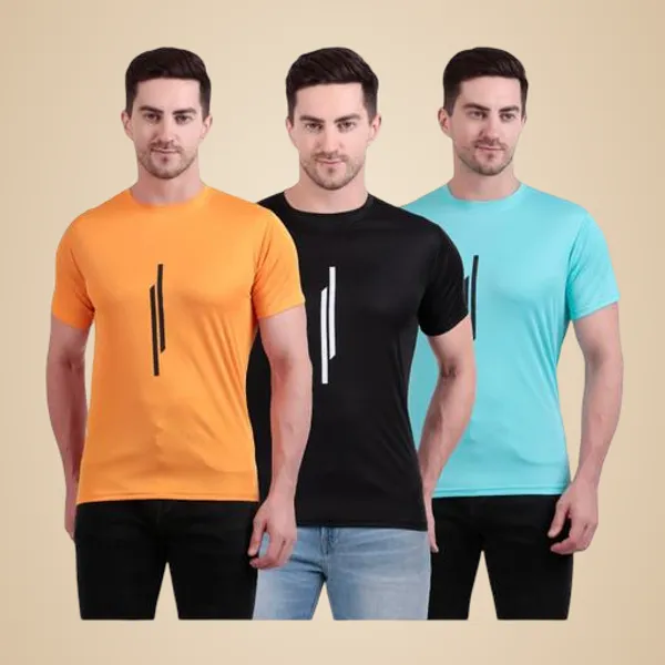 Multicolour_Polyester_Casual_Wear_T-Shirt_For_Men_Pack_Of_3