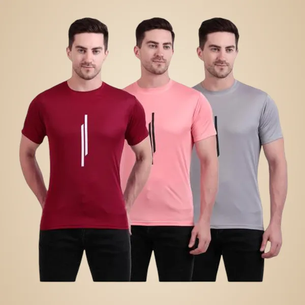 Multicolour_Polyester_Casual_Wear_T-Shirt_For_Men_Pack_Of_3