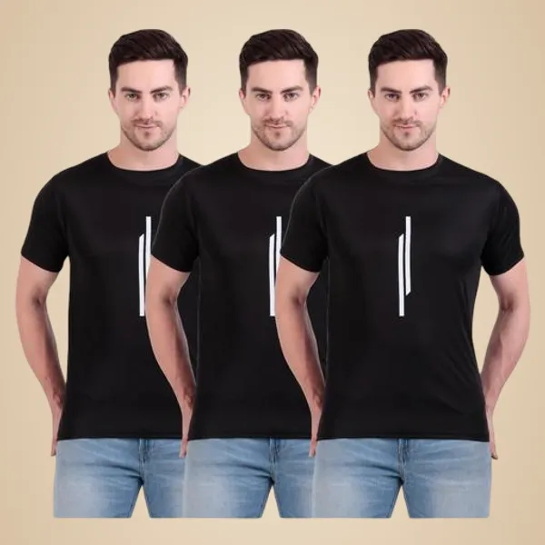 Black_Polyester_Casual_Wear_T-Shirt_For_Men_Pack_Of_3