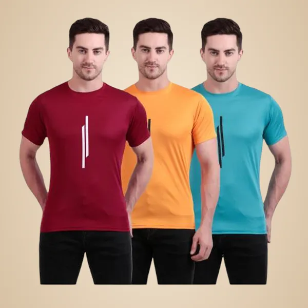 Multicolour_Polyester_Casual_Wear_T-Shirt_For_Men_Pack_Of_3