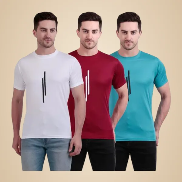 Multicolour_Polyester_Casual_Wear_T-Shirt_For_Men_Pack_Of_3