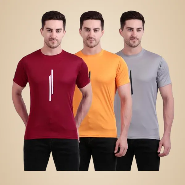 Multicolour_Polyester_Casual_Wear_T-Shirt_For_Men_Pack_Of_3