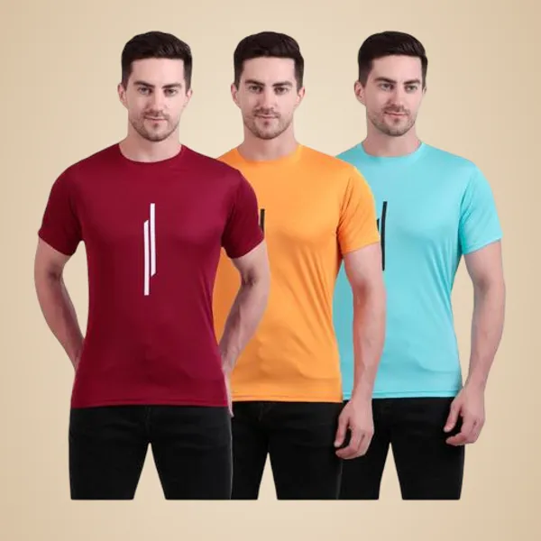 Multicolour_Polyester_Casual_Wear_T-Shirt_For_Men_Pack_Of_3
