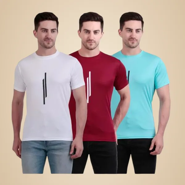 Multicolour_Polyester_Casual_Wear_T-Shirt_For_Men_Pack_Of_3