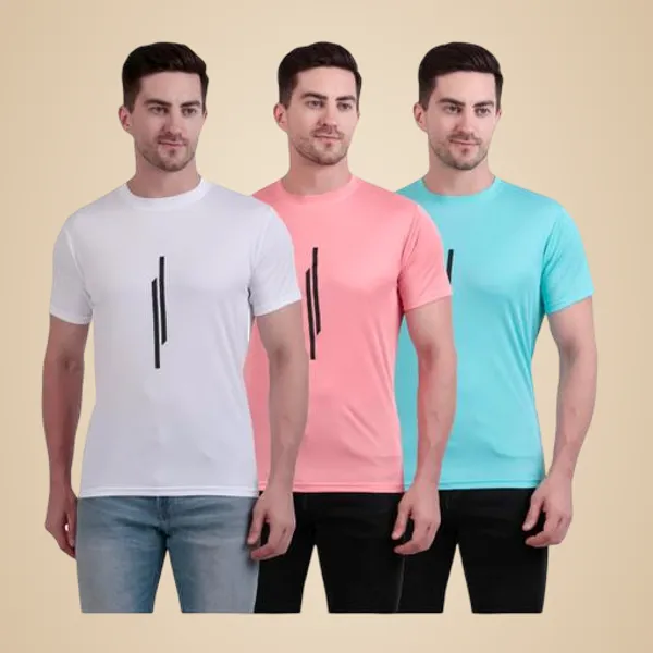 Multicolour_Polyester_Casual_Wear_T-Shirt_For_Men_Pack_Of_3