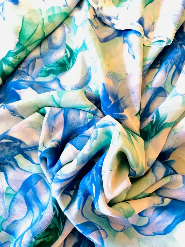 Blue_Lagoon_Georgette_Frosty_Flora_Georgette_Saree_For_Women