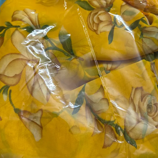 Sunflower_Yellow_Georgette_Marigold_Muse__Saree_For_Women