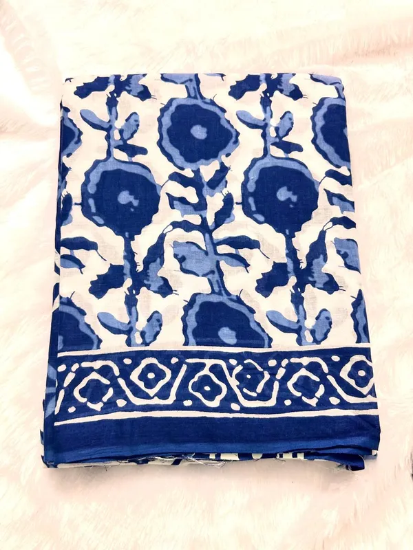 Indigo_Mul_Cotton_Neel_Bagh_Saree_For_Women