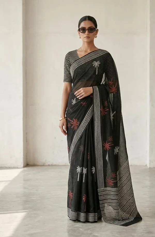 Midnight_Onyx_Mul_Cotton_Palm_Prana_Saree_For_Women