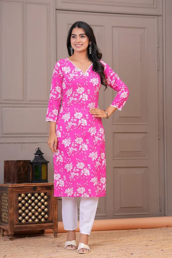 Pink_Rayon_Printed_Kurti__For_Women