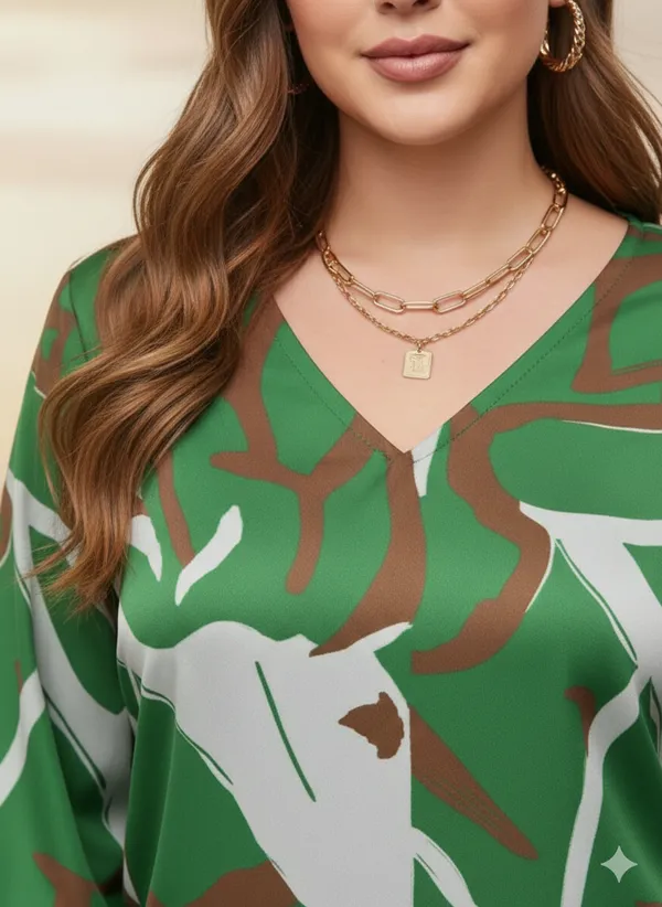 Green_Rayon_Printed_Tunic_Top_For_Women