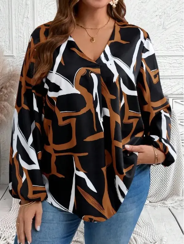 Pack_Of_2_Black_&_Yellow_Rayon_Abstract_Print_Tunic_Top_For_Women