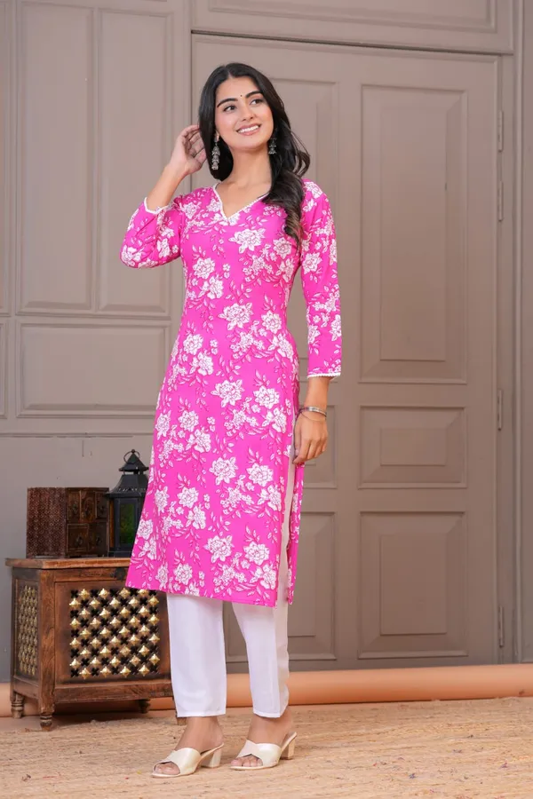 Pink_Rayon_Printed_Kurti__For_Women