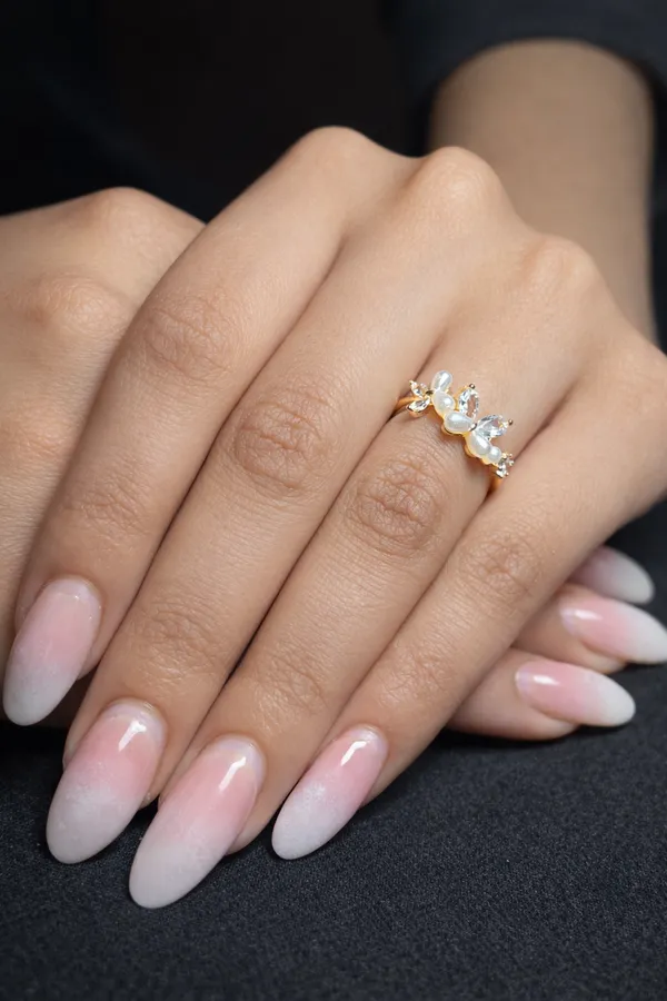 White_Elegant_Opal_And_Crystal_Flower_Ring_Gold_Plated_Adjustable_Open_Band_For_Women