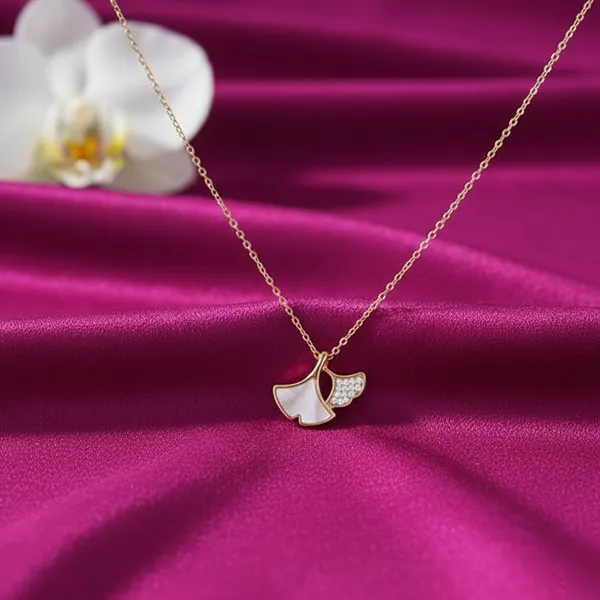 White_Elegant_Ginkgo_Leaf_Pendant_Necklace_With_Mother_Of_Pearl_And_Crystals_For_Women