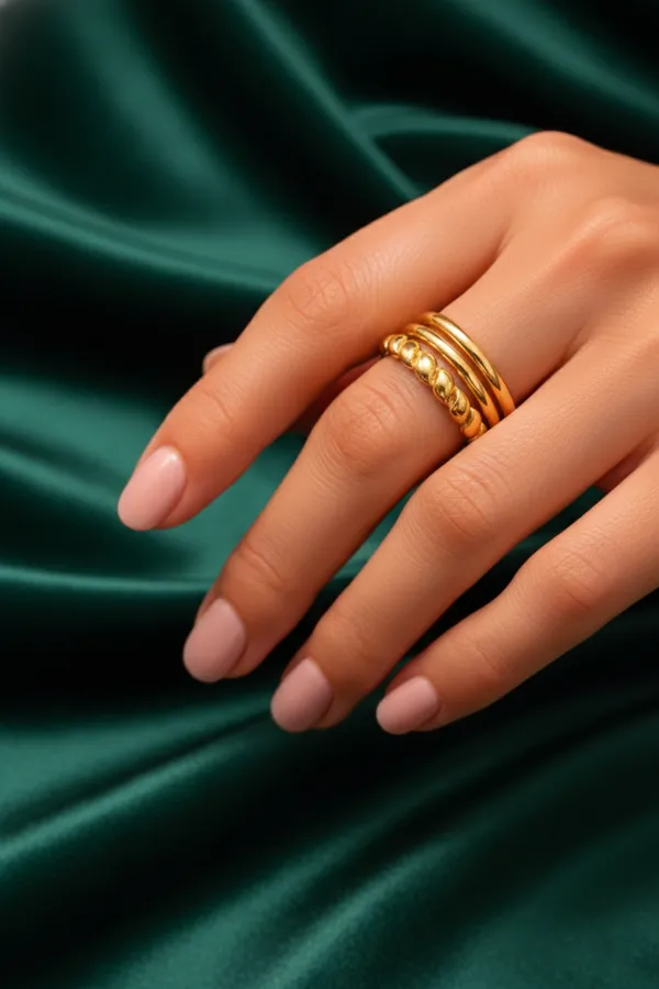 Golden_Braided_Triple_Band_Stackable_Ring_Set_For_Women