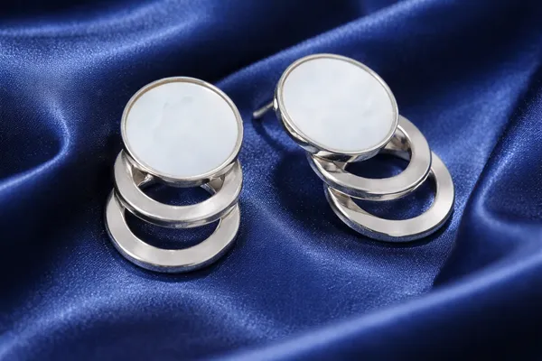 Silver_White_Circular_Stone_Dual_Crescent_Toned_Earrings_For_Women